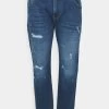 Pier One Jeans Slim FitDark Blue Denim Uomo Jeans PI922G04J-K11