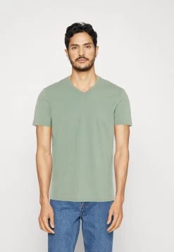 Pier One V Neck Bird Tonal 3 PackT-Shirt BasicMint/Off-Whit/Blue Grey Uomo T-shirt E Polo PI922O0XL-M11 -Pier One 6dba93e6287d4c869b04aac8ebabdce9