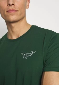 Pier One T-Shirt Con StampaDark Green Uomo T-shirt E Polo PI922O0MA-M11 -Pier One 6f91de3805c94a6f8e34e32ce4c2b34a