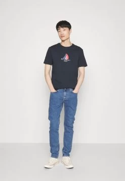 Pier One T-Shirt Con StampaDark Blue Uomo T-shirt E Polo PI922O0YB-K11 -Pier One 7144442f84cd441eb0c1d9c19566832e