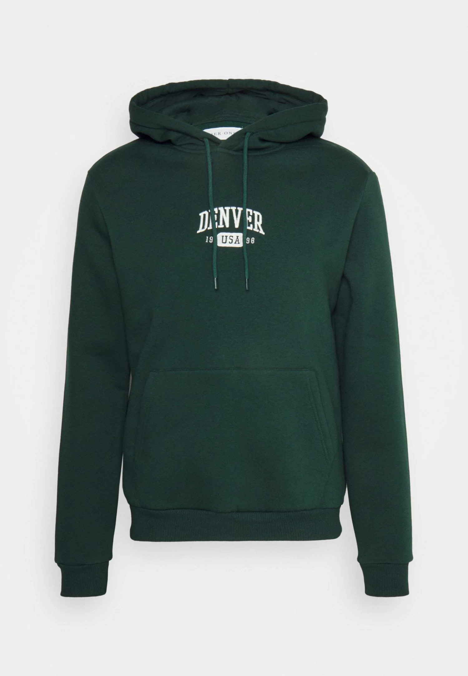 Pier One Denver College Hoodie FelpaGreen Uomo Maglieria E Felpe PI922S0FH-M11 3 Pier One Denver College Hoodie FelpaGreen Uomo Maglieria E Felpe PI922S0FH-M11