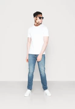 Pier One 10 PackT-Shirt BasicMottled Light Grey/Black/White Uomo T-shirt E Polo PI922O0VF-C11