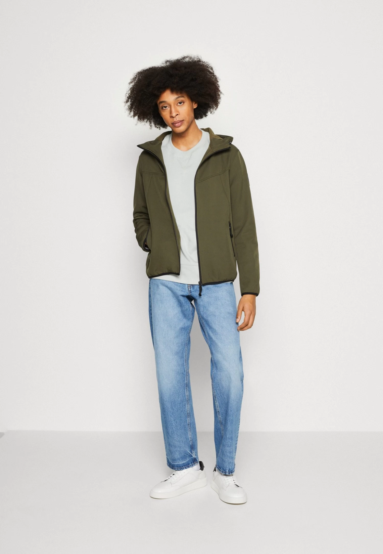 Pier One ImpermeabileOlive Uomo Giacche PI922T04I-N11 4 Pier One ImpermeabileOlive Uomo Giacche PI922T04I-N11 - immagine 2