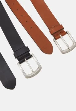 Pier One Leather 2 Pack - Cintura - Cognac/Black 6 Pier One Leather 2 Pack - Cintura - Cognac/Black -Pier One 83e445ece2bb42c5a314d3f1ef80783a