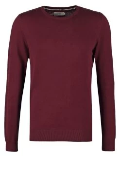 Pier One Basic Crewneck - Maglione - Bordeaux -Pier One 85d6d8a383134993bde44fb81e406306
