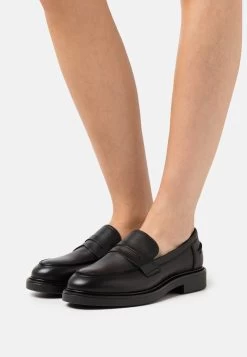 Pier One LeatherScarpe Senza LacciBlack Donna Scarpe Piatte PI911E03X-Q11