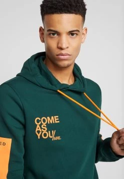 Pier One Felpa Con CappuccioDark Green Uomo Maglieria E Felpe PI922S03M-M11 -Pier One 8f85fe47bd094118bc5a22326f13d1f6