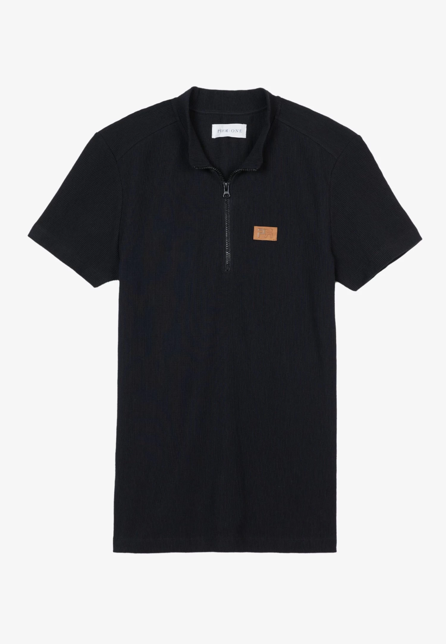 Pier One T-Shirt BasicBlack Uomo T-shirt E Polo PI922O0YX-Q11 6 Pier One T-Shirt BasicBlack Uomo T-shirt E Polo PI922O0YX-Q11 - immagine 4