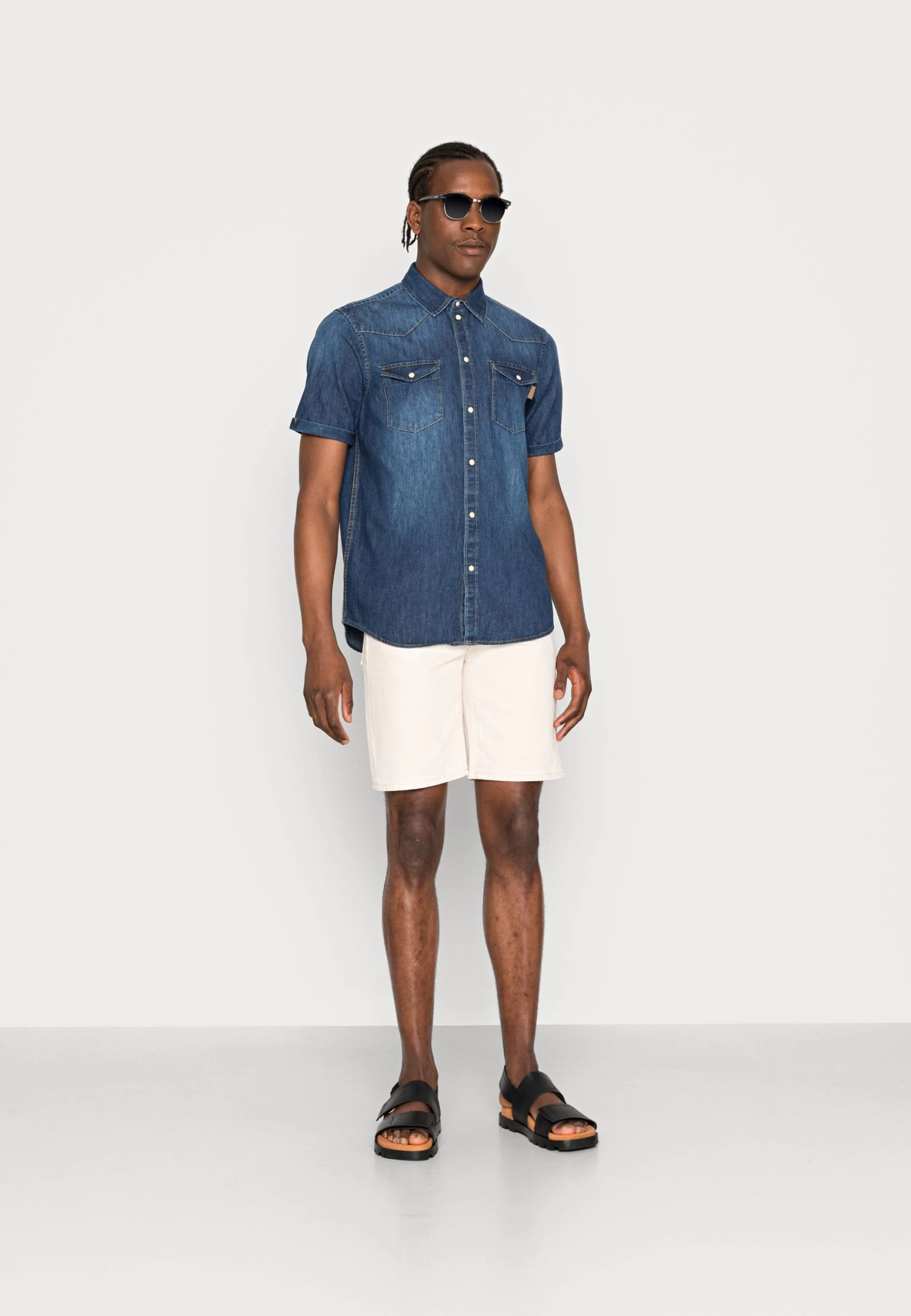 Pier One CamiciaDark Blue Uomo Camicie PI922D0CY-K11 4 Pier One CamiciaDark Blue Uomo Camicie PI922D0CY-K11 - immagine 2