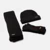 Pier One SetSciarpaBlack Uomo Cappellie Berretti PI952G01R-Q11 -Pier One 9555056119b7415dab95d16fbaac25b9