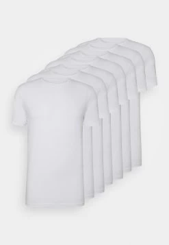 Pier One 7 PackT-Shirt BasicWhite Uomo T-shirt E Polo PI922O0PY-A12