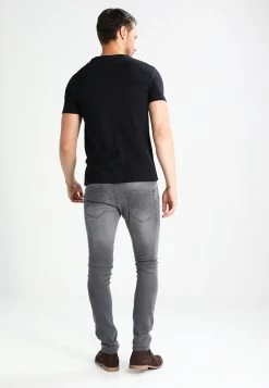 Pier One T-Shirt BasicBlack Uomo T-shirt E Polo PI922O00I-Q12 -Pier One 986416f3e81f4399a4473036c21acde4