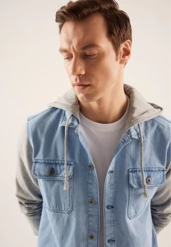 Pier One CamiciaBlue/Grey Uomo Camicie PI922D0EU-K11 -Pier One 9bad4c545fb14ab39a2362803b23bb8c