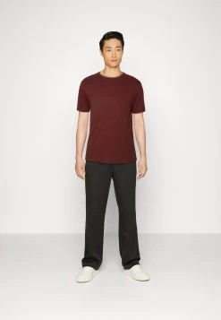 Pier One 7 PackT-Shirt BasicBlack/Dark Blue/Dark Green Uomo T-shirt E Polo PI922O0PY-Q14