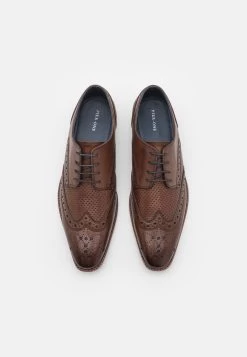 Pier One LeatherStringateBrown Uomo Scarpe Eleganti PI912M0E5-O11 11 Pier One LeatherStringateBrown Uomo Scarpe Eleganti PI912M0E5-O11 -Pier One 9f91739a20c64df3bf2edb2ec907939f