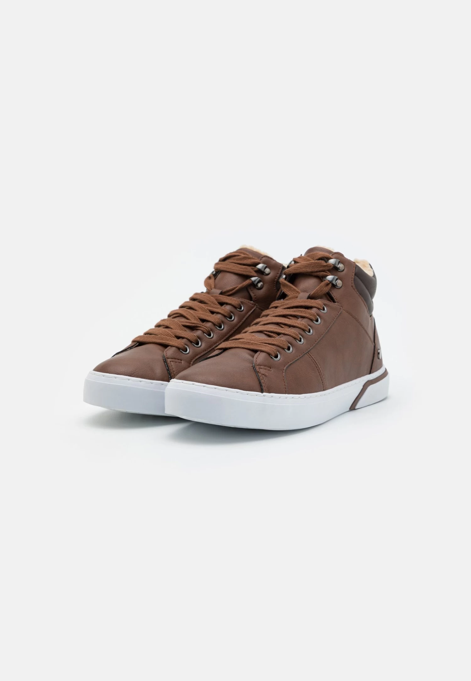 Pier One Unisex - Sneakers Alte - Cognac 4 Pier One Unisex - Sneakers Alte - Cognac - immagine 2