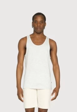 Pier One 5PackTopWhite / Mottled Grey / Lack Uomo T-shirt E Polo PI922O0V7-A12 -Pier One a1d7d7170fd148bbbddbcfb7ef0e9b8c