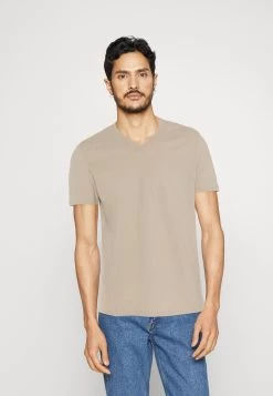 Pier One V Neck Bird Tonal 3 PackT-Shirt BasicMint/Off-Whit/Blue Grey Uomo T-shirt E Polo PI922O0XL-M11 -Pier One a3e4761577204e7dafe412b7e673c679
