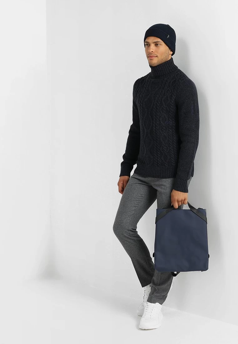 Pier One MaglioneMottled Dark Blue Uomo Maglieria PI922Q06M-K11 4 Pier One MaglioneMottled Dark Blue Uomo Maglieria PI922Q06M-K11 - immagine 2