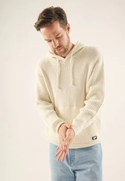 Pier One Felpa Con CappuccioOff-White Uomo Maglieria PI922Q0BU-A11