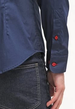 Pier One CamiciaDark Blue/Red Uomo Completi E Cravatte PI922D02W-K12 -Pier One b212f31e981944508589b4716cbae3d6