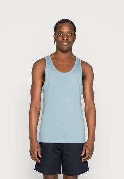 Pier One 3 PackTopGreen / White / Light Blue Uomo T-shirt E Polo PI922O0V8-M11 -Pier One b25c0e9885a84939bedba7107775c4b1