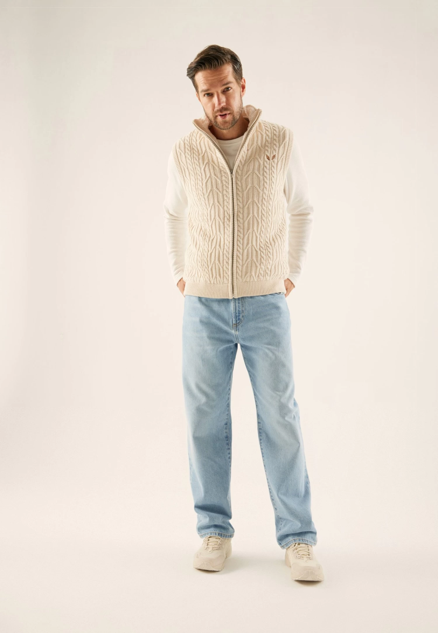 Pier One Smanicato - Beige 4 Pier One Smanicato - Beige - immagine 2