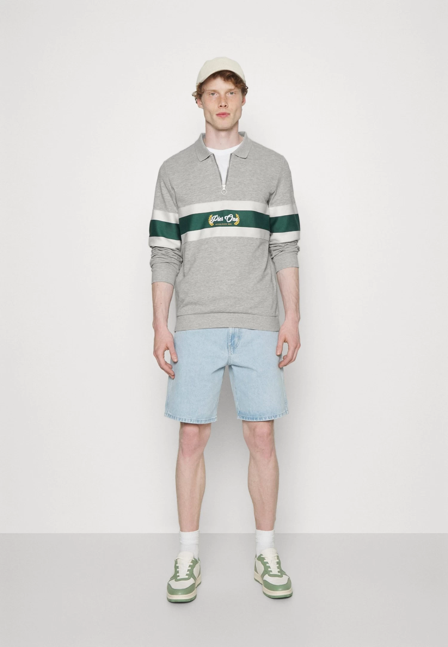 Pier One Felpa Light Grey Uomo Maglieria E Felpe PI922S0H9-C11 4 Pier One Felpa Light Grey Uomo Maglieria E Felpe PI922S0H9-C11 - immagine 2