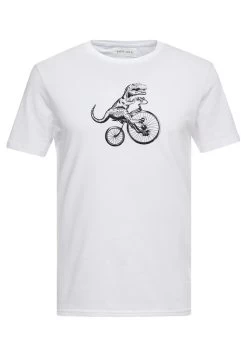 Pier One T-Shirt Con StampaWhite Uomo T-shirt E Polo PI922O0FQ-A11 -Pier One b7437b77ec2f41d3a4ba019ad768db99
