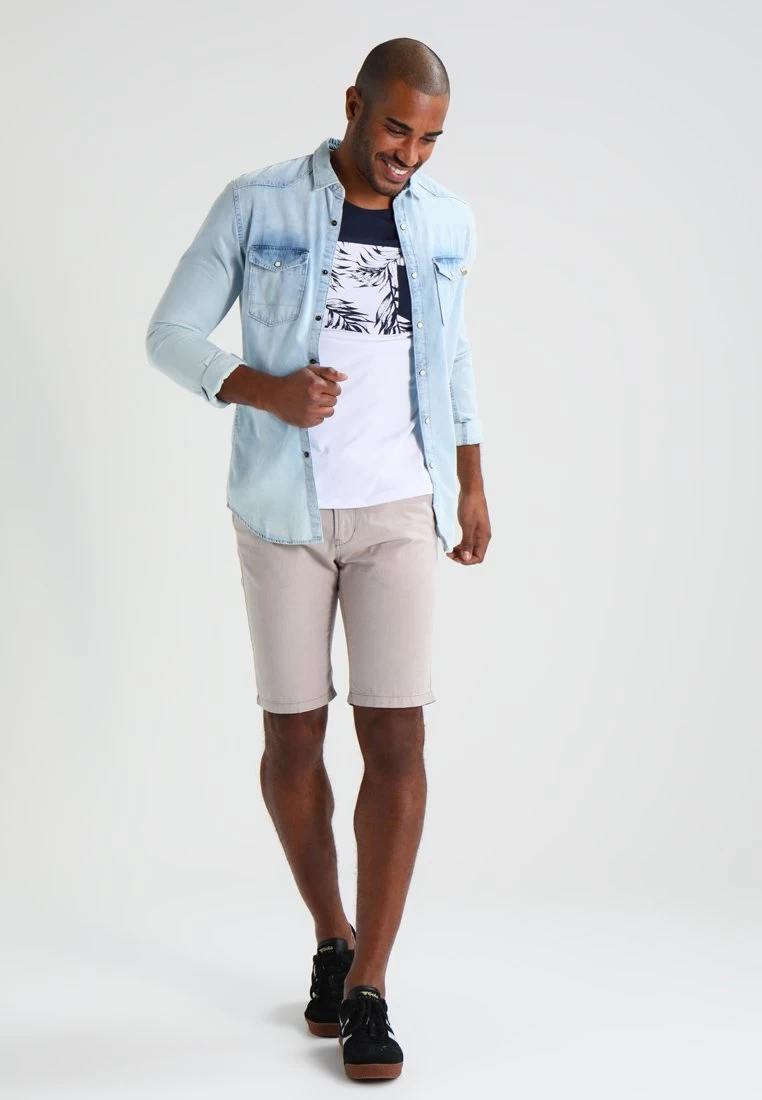 Pier One T-Shirt Con StampaNavy/White Uomo T-shirt E Polo PI922OA3B-K11 4 Pier One T-Shirt Con StampaNavy/White Uomo T-shirt E Polo PI922OA3B-K11 - immagine 2