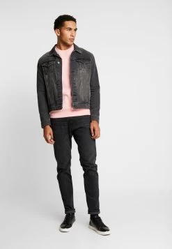 Pier One Birdie Embro C-Neck - Felpa - Pink -Pier One b956a4adfa534d8cbb772493b3edd344