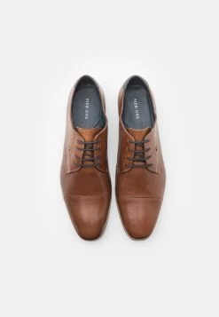 Pier One Leather - Stringate - Camel -Pier One bb06ebb7bb7d4e27b1d478058535e6dd