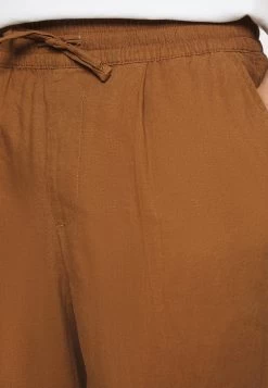 Pier One Drawcord Trousers Linen BlendPantaloniBrown Uomo Pantaloni PI922E05A-O11 -Pier One bedf8e1eb0ea4ab1b26ff4d546d32792