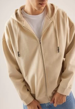 Pier One Felpa Con ZipStone Uomo Maglieria E Felpe PI922S0HE-C11 -Pier One c9feaa9dbb994847bbdacd2c6da189d6