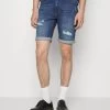 Pier One Shorts Di JeansDark Blue Denim Uomo Jeans PI922F04L-K12 -Pier One cf708003a40846009656d693147b1309