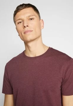 Pier One 3 PackT-Shirt BasicMottled Bordeaux/White/Blue Uomo T-shirt E Polo PI922O0GQ-G11 -Pier One cff95dbc64f547b193a52d13e024d737