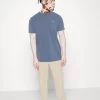 Pier One 3 PackT-Shirt BasicWhite/Dark Blue/Blue Uomo T-shirt E Polo PI922O0XI-A11 -Pier One d150075998724fb2bff56ef5b5651449