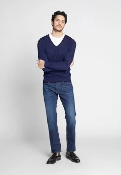 Pier One 4 PackT-Shirt BasicBlack/White/Blue Uomo T-shirt E Polo PI922O0KM-G11