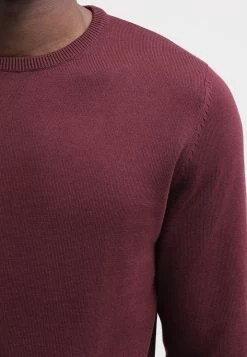 Pier One Basic Crewneck - Maglione - Bordeaux -Pier One d715837f4bae40fc8cff240ff173ecfa