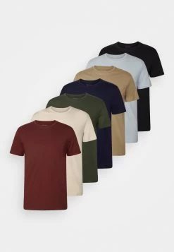 Pier One 7 PackT-Shirt BasicBlack/Dark Blue/Dark Green Uomo T-shirt E Polo PI922O0PY-Q14 22 Pier One 7 PackT-Shirt BasicBlack/Dark Blue/Dark Green Uomo T-shirt E Polo PI922O0PY-Q14 -Pier One d74e2d3540cf40e38472cc37d83d230d