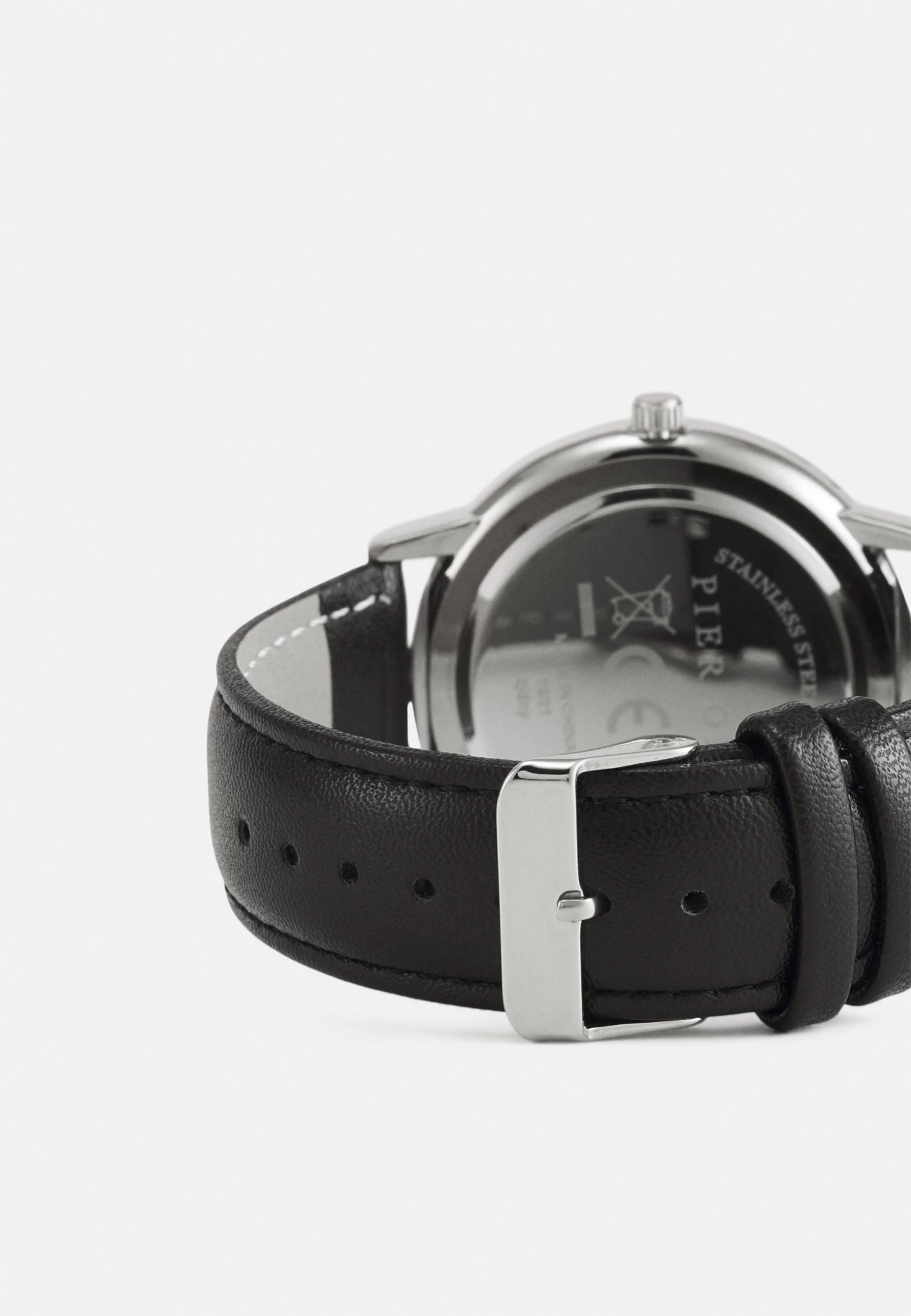 Pier One Orologio - Black/Silvercoloured 4 Pier One Orologio - Black/Silvercoloured - immagine 2