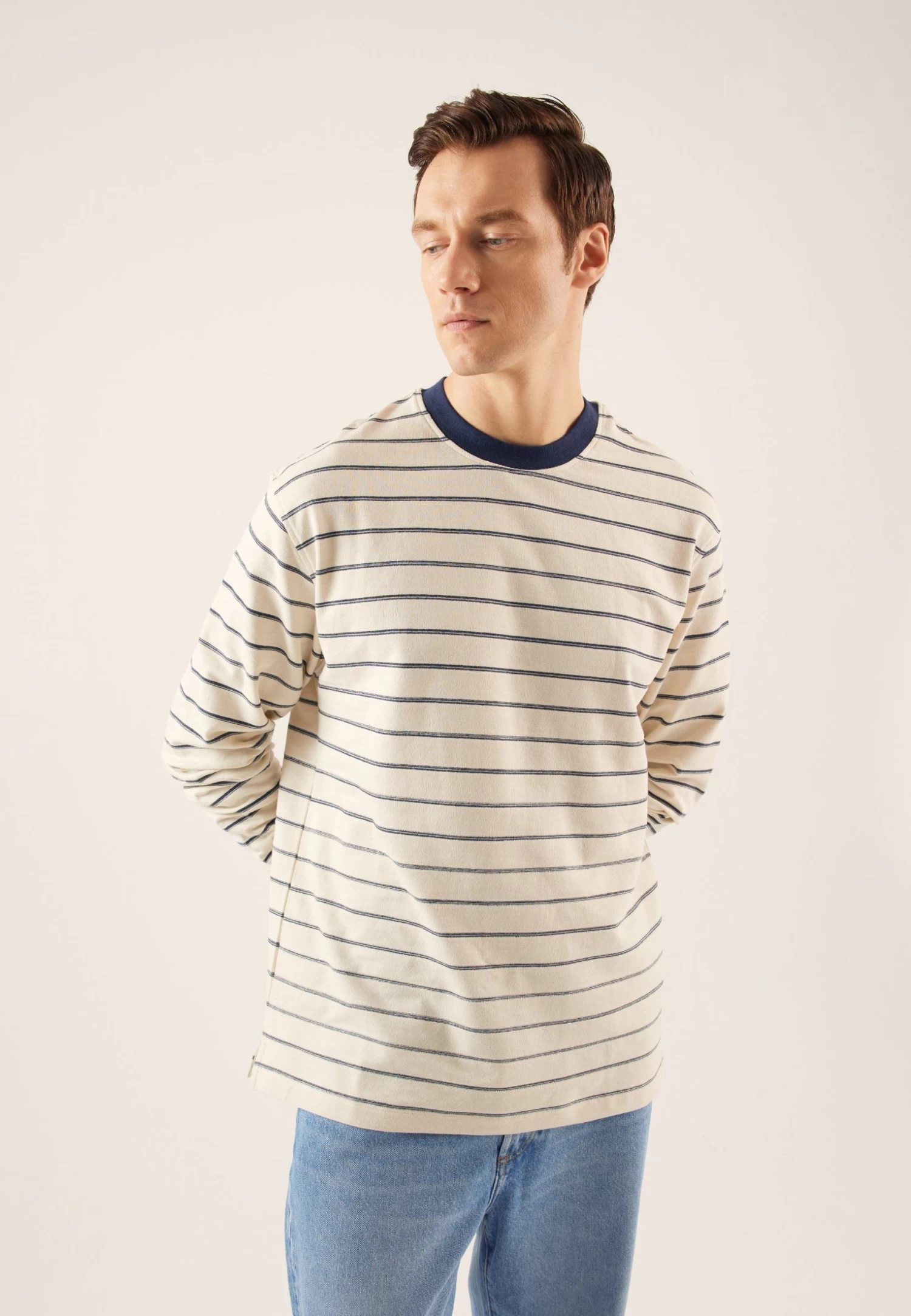 Pier One Maglietta A Manica LungaWhite Uomo T-shirt E Polo PI922O0Y5-A11 3 Pier One Maglietta A Manica LungaWhite Uomo T-shirt E Polo PI922O0Y5-A11