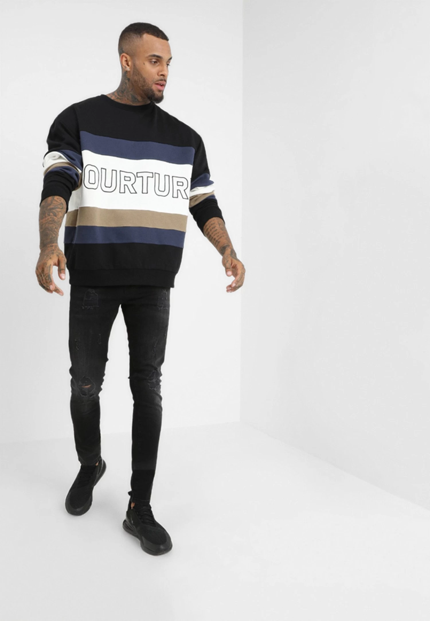 Pier One Jeans Skinny FitBlack Denim Uomo Jeans YO122G03X-Q11 4 Pier One Jeans Skinny FitBlack Denim Uomo Jeans YO122G03X-Q11 - immagine 2