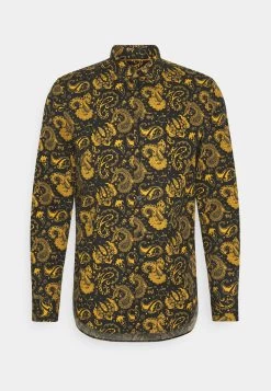 Pier One Festive AopCamiciaBlack Uomo Camicie PI922D0AT-Q11