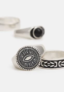 Pier One 5 Pack - Anello - Silver-Coloured -Pier One db6a637888e34ec5a4d8dceca3b8fe16