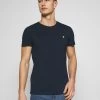 Pier One T-Shirt BasicDark Blue Uomo T-shirt E Polo PI922O0KZ-K11 -Pier One df2fea37d37240e8a81526051fb43b58
