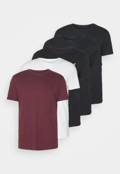 Pier One 5 PackT-Shirt BasicBlack/White/Dark Blue Uomo T-shirt E Polo PI922O0TV-Q11 -Pier One e35fd697e3f14c8ebd7f31594551082c