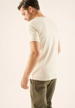 Pier One T-Shirt BasicOff-White Uomo T-shirt E Polo PI922O0YJ-A11 -Pier One e4dd1342b9284b48942713ec7797a42d