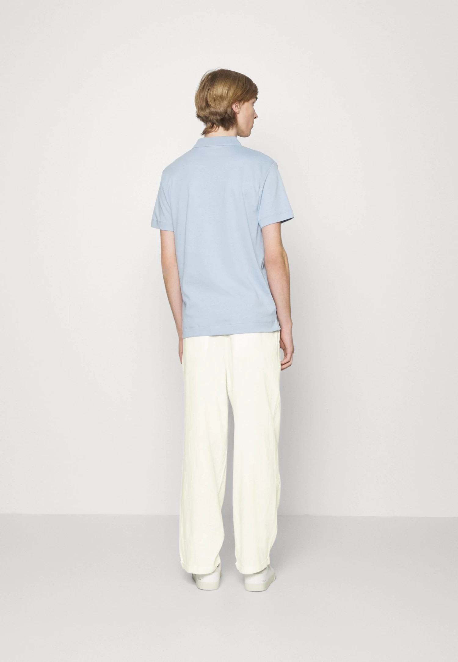 Pier One Drawcord Trousers Linen Blend - Pantaloni - White 5 Pier One Drawcord Trousers Linen Blend - Pantaloni - White - immagine 3