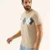 Pier One T-Shirt Con StampaBeige Uomo T-shirt E Polo PI922O0YG-B11